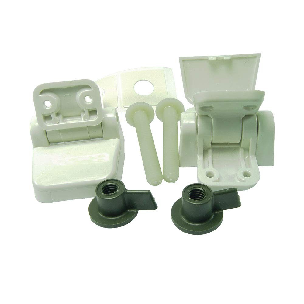 Jabsco 29098-2000, Hinge Set for Wood Assembly Head Seat, Regular One