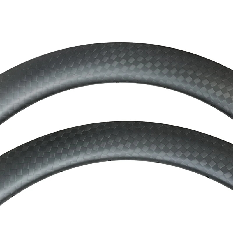 700c 55*25mm Carbon Rims Tubeless Clincher 20H 24H 28H 32H Road Bike Wheelset
