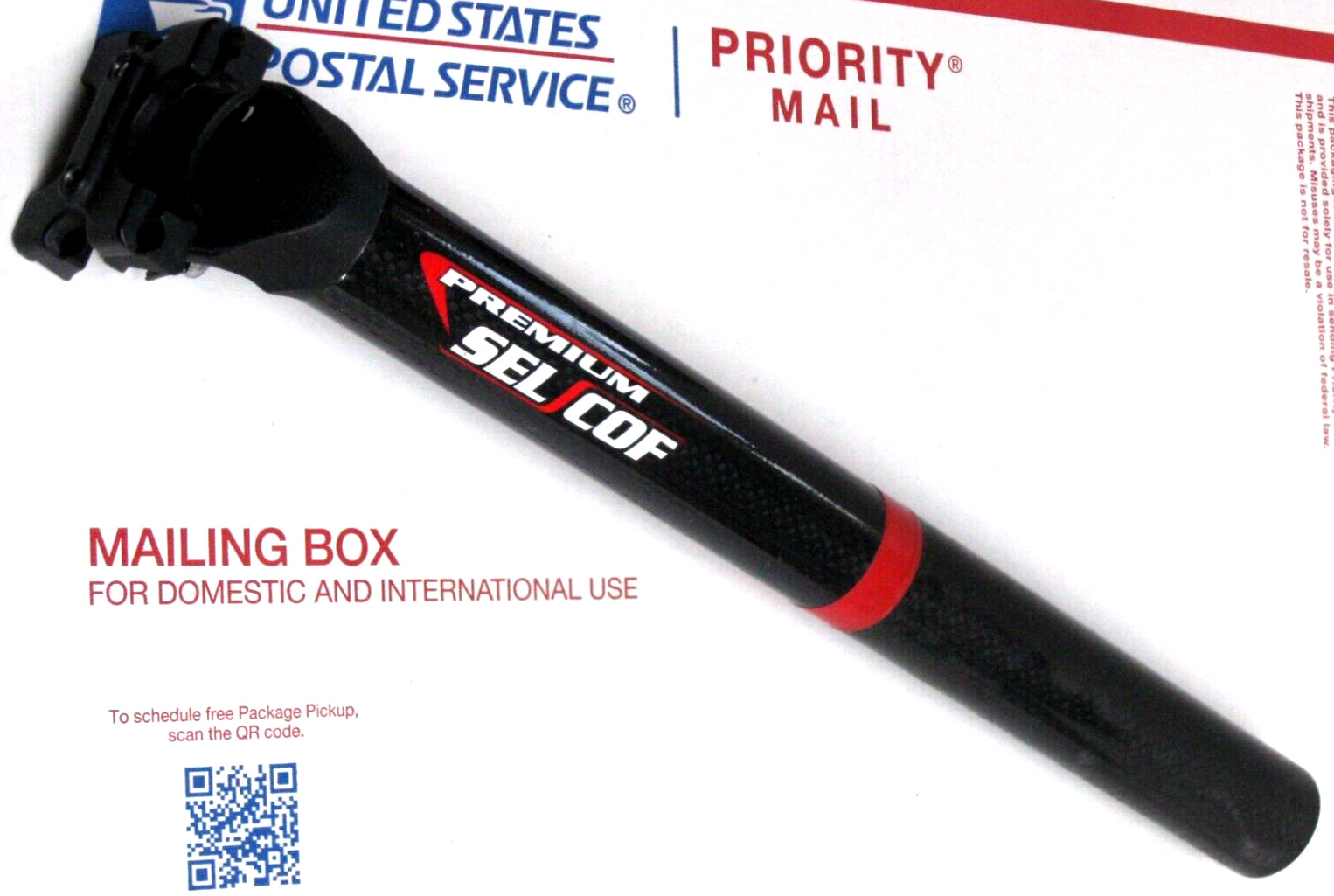 SELCOF Premium Seat Post – Max Limit 31,6 Diameter – Carbon Fiber / Aluminum