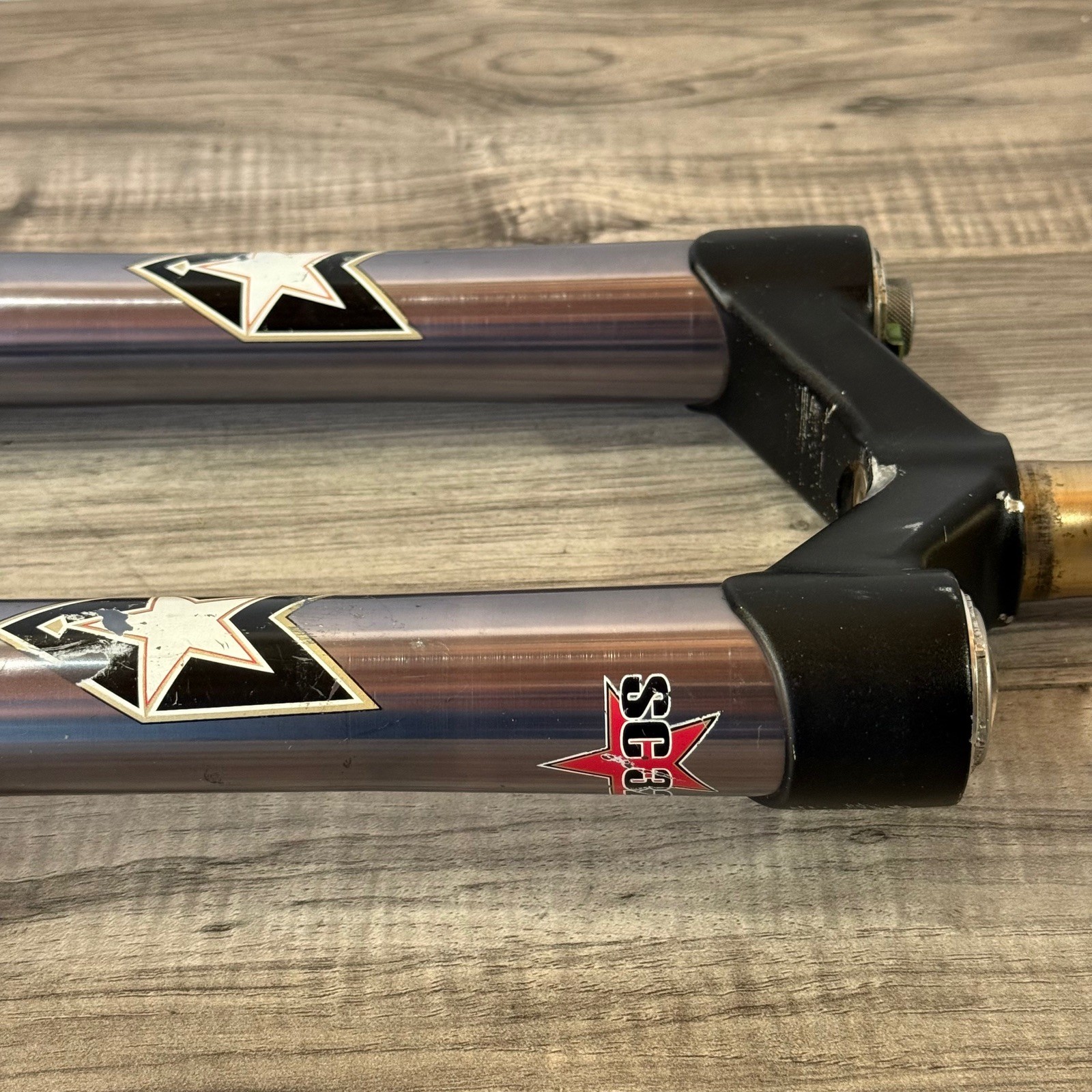 Maverick SC32 Single Crown Fork 1 1/8 200mm 100 Travel Inverted Fork 