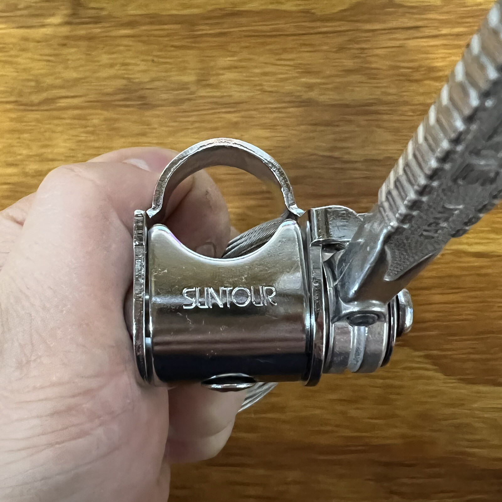 SUNTOUR 5 SPEED FRICTION SHIFTER STEM MOUNT CLAMP ON VINTAGE NOS JAPAN
