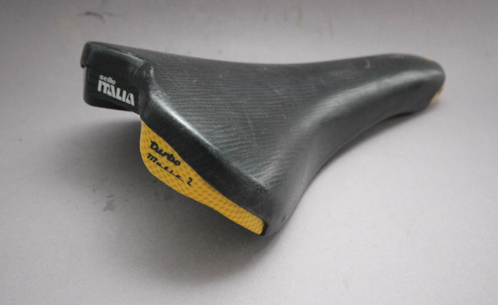 Selle Italia Turbo Matic 2 Saddle / Black / 367g / 1997 / Sattel Schwarz