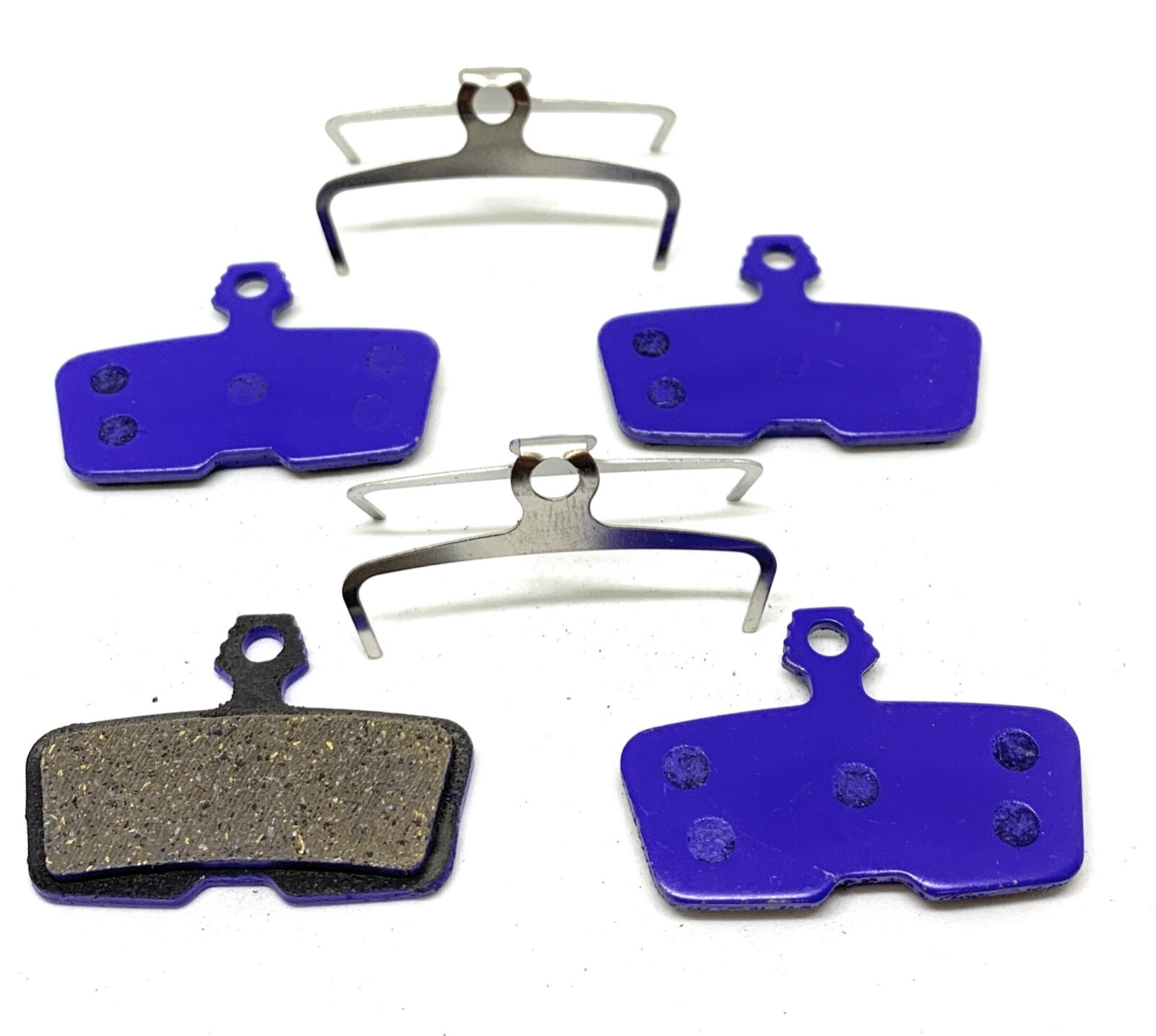 2 Pairs Disc brake pads Ceramic + Kevla for SRAM Avid Code, Code R, Code RSC.