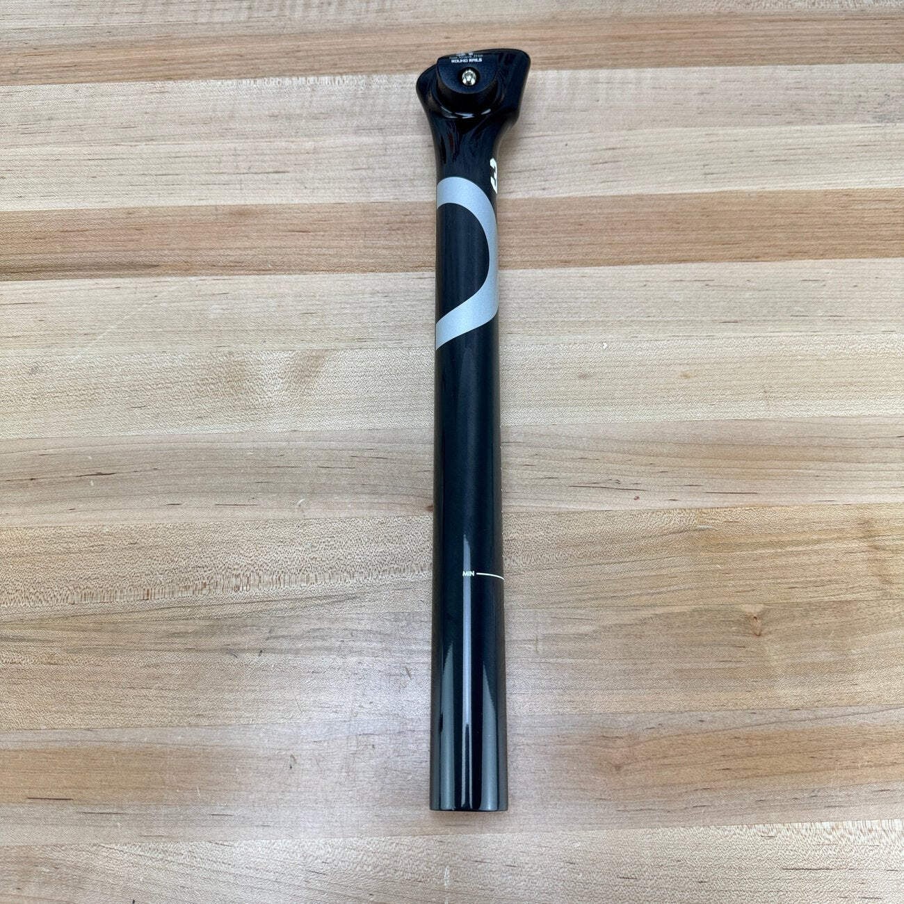 New! 3T Ionic 0 LTD Carbon 31.6mm x 350mm Carbon Zero Setback Seatpost MSRP $270