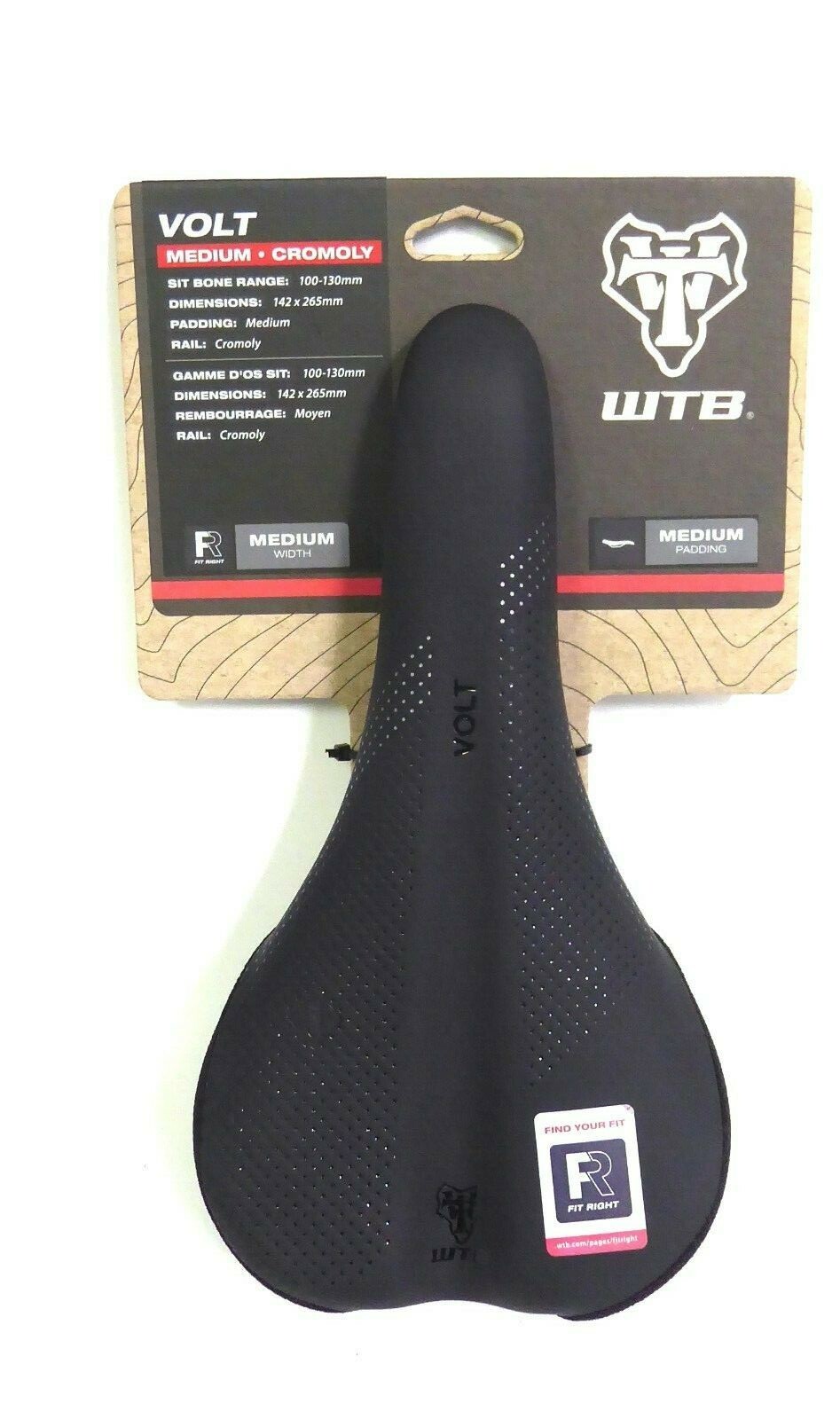 WTB Volt Saddle – Chromoly Medium