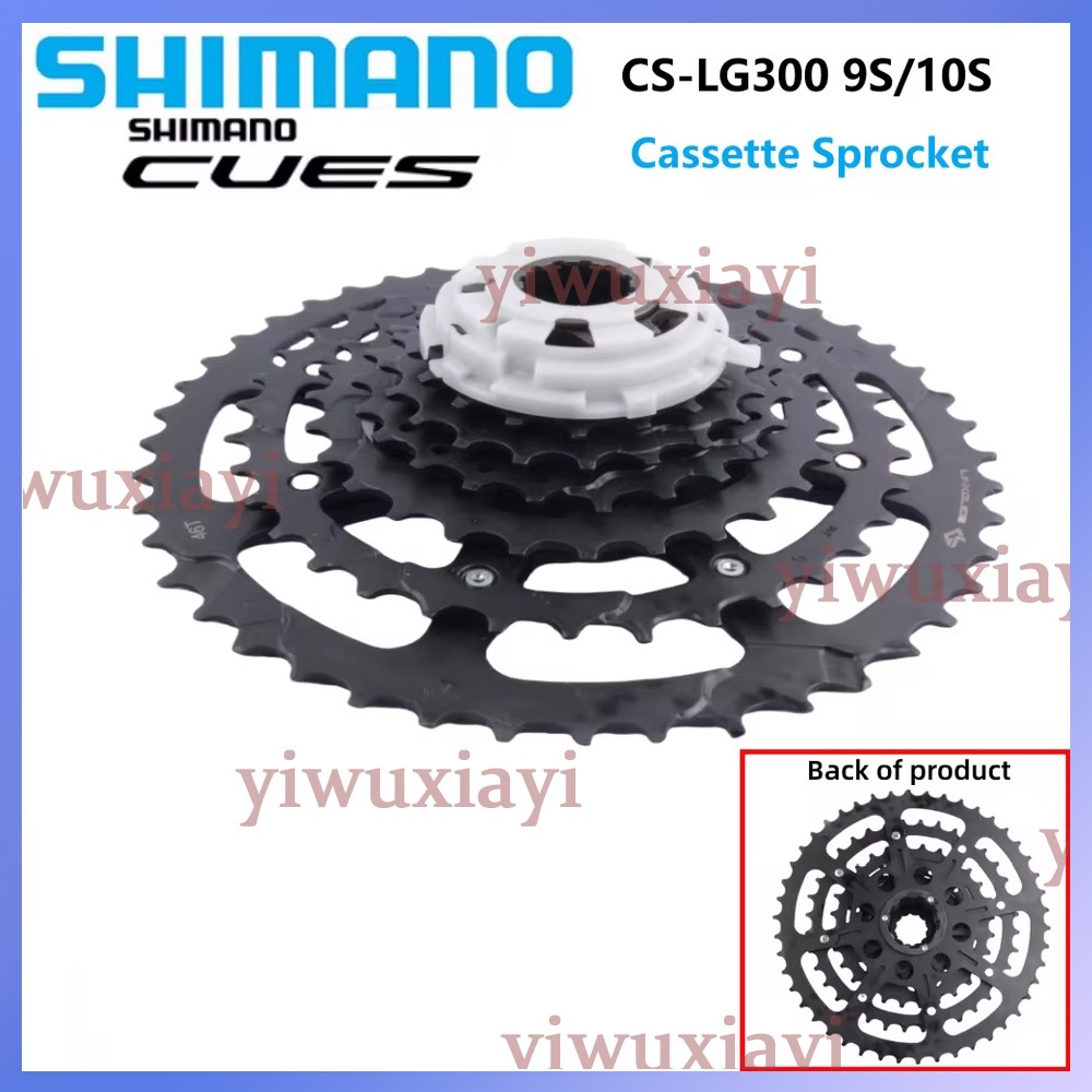 SHIMANO CUES LG300 Cassette Sprocket 11-36T/11-41T/11-46T 9/10 Speed Freewheel