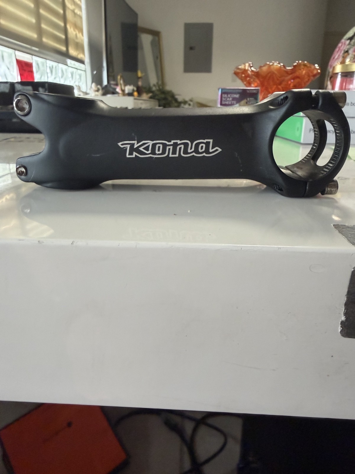 Kona Bike Stem 130mm 31.8 Clamp Black Road MTB Gravel Threadless