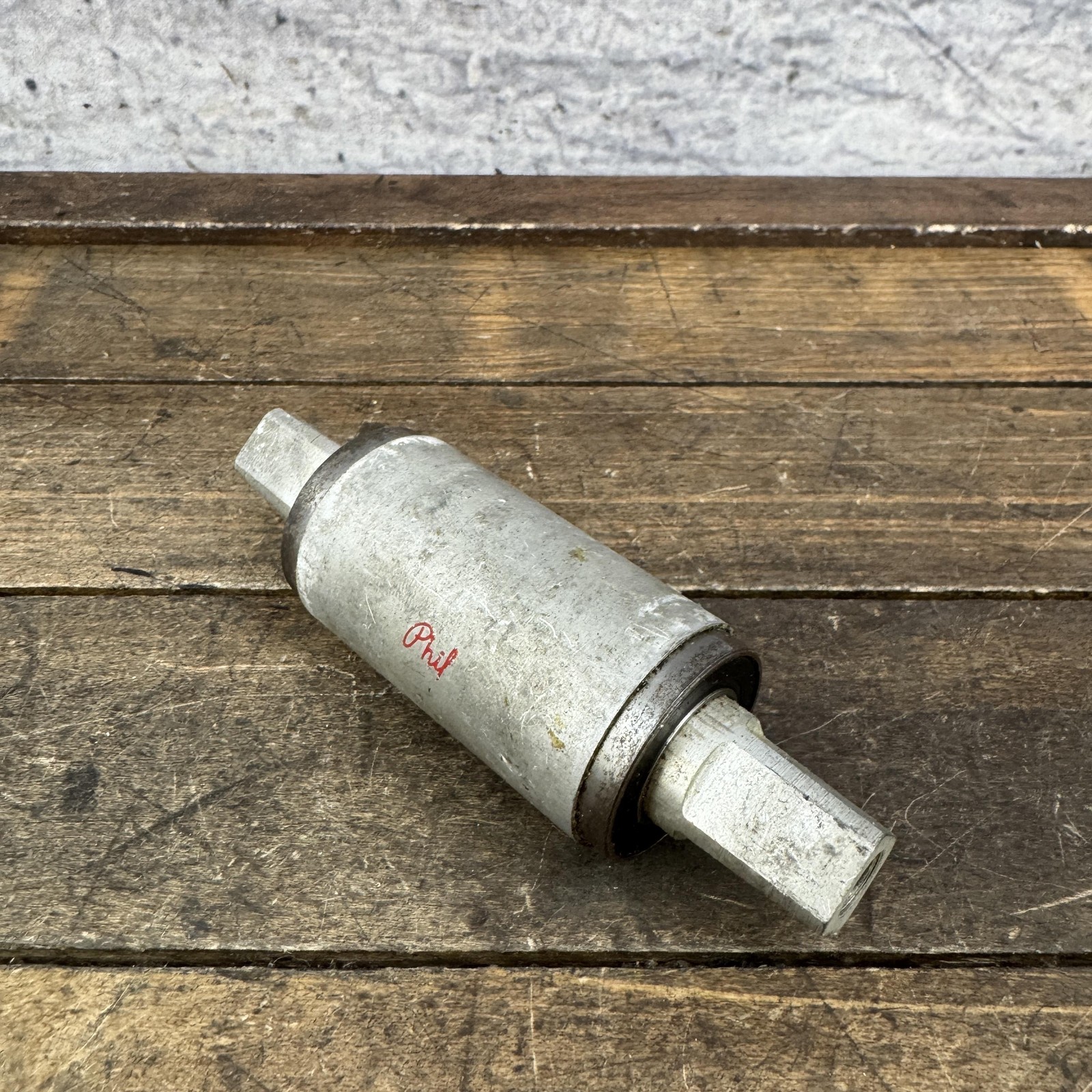Vintage Phil Wood Bottom Bracket 108mm Spindle Campy ISO Square Taper