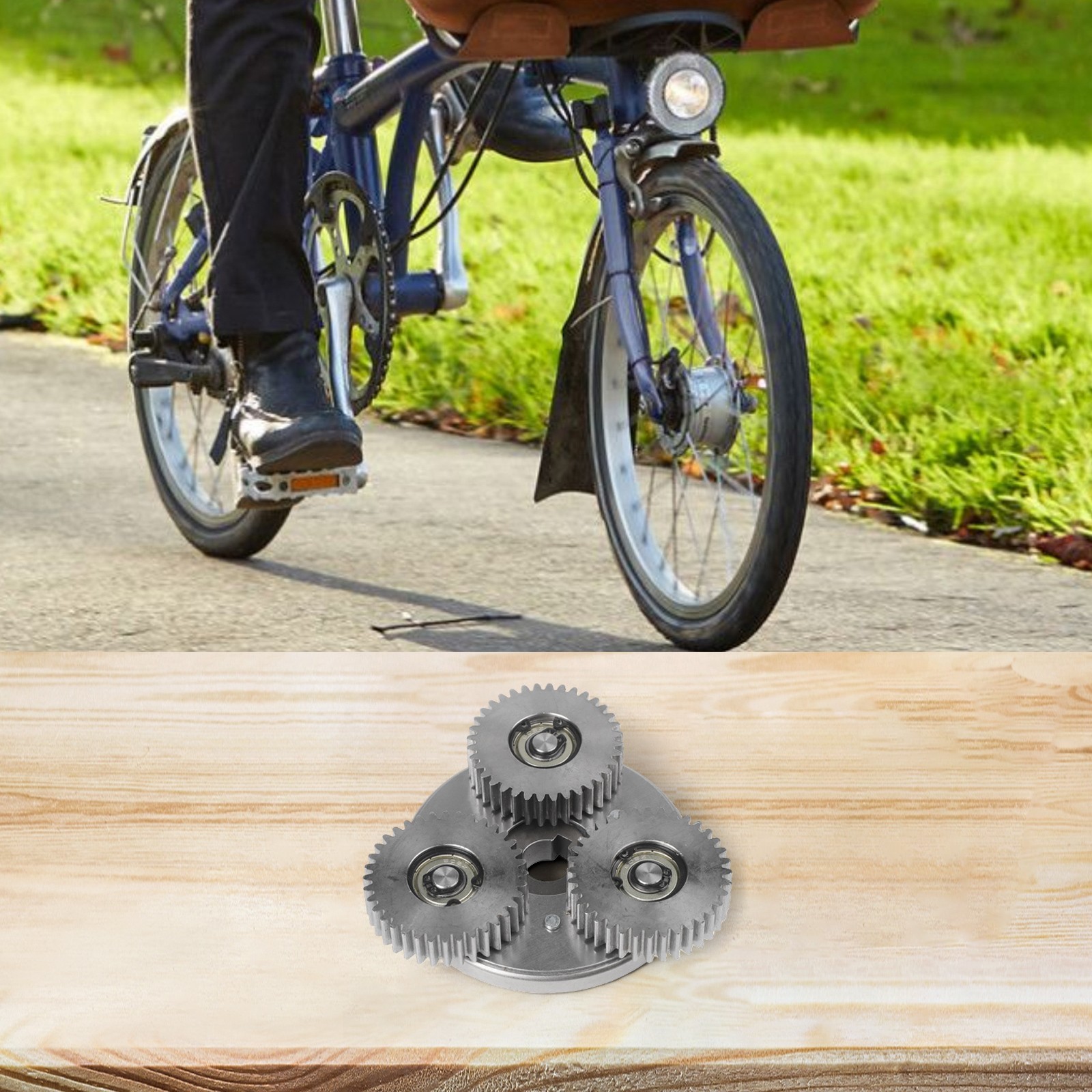 3PCS Motor Gear Set Long-term Use Reliability 58mm Planetary Wheelbase