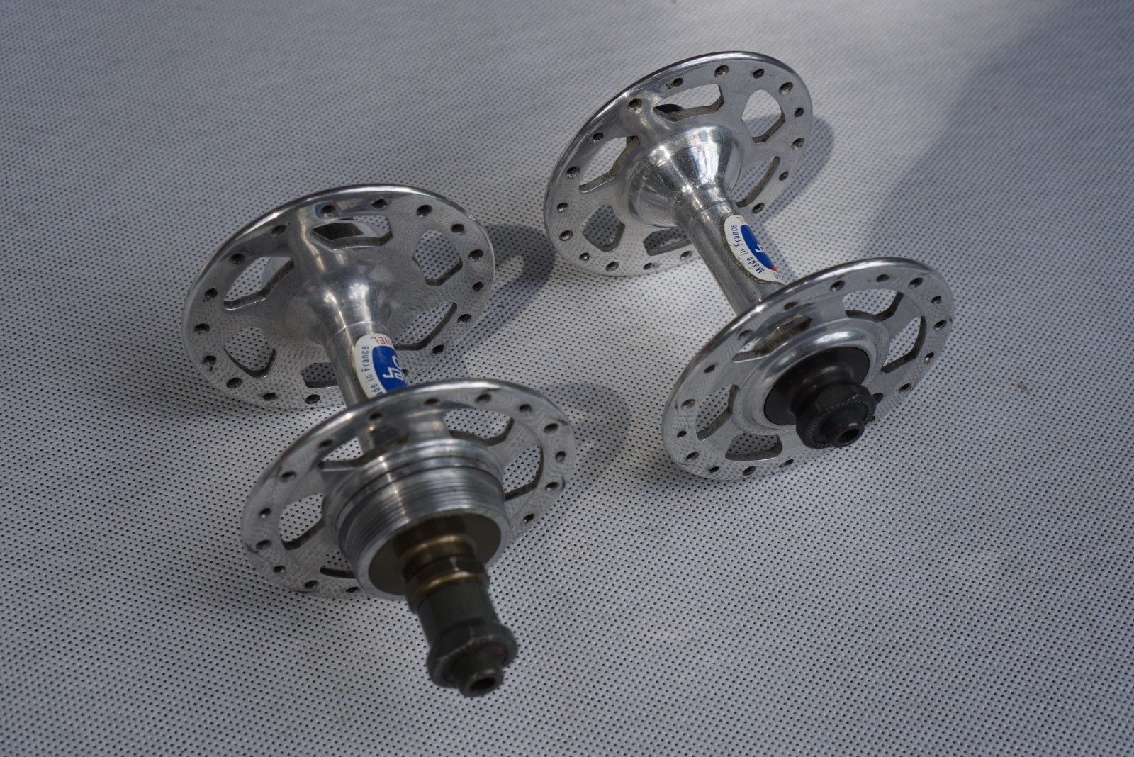 Pelissier 2000 High Flange Hubs Hub Set 36h 127mm British VGC!