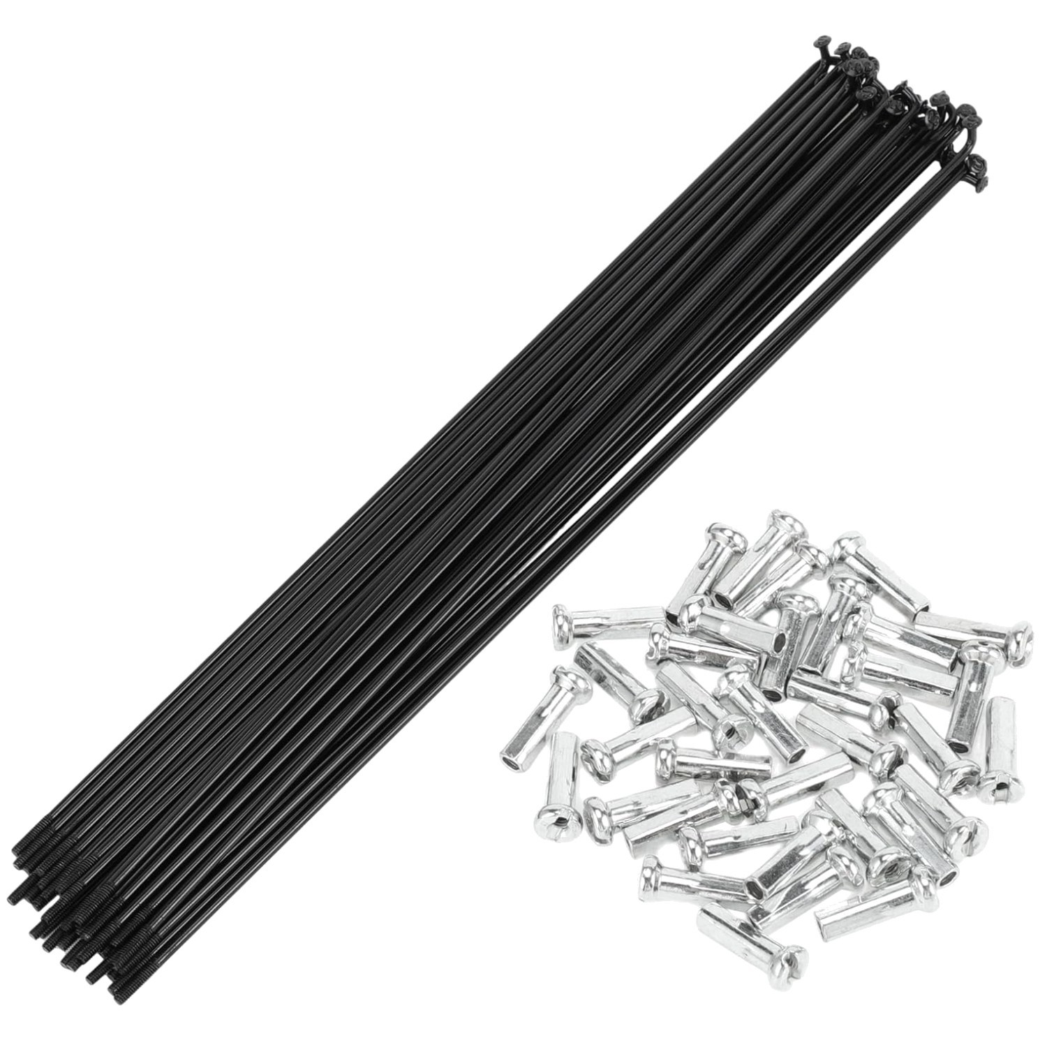 36 Pcs Nipples & Spokes Set for Wheels