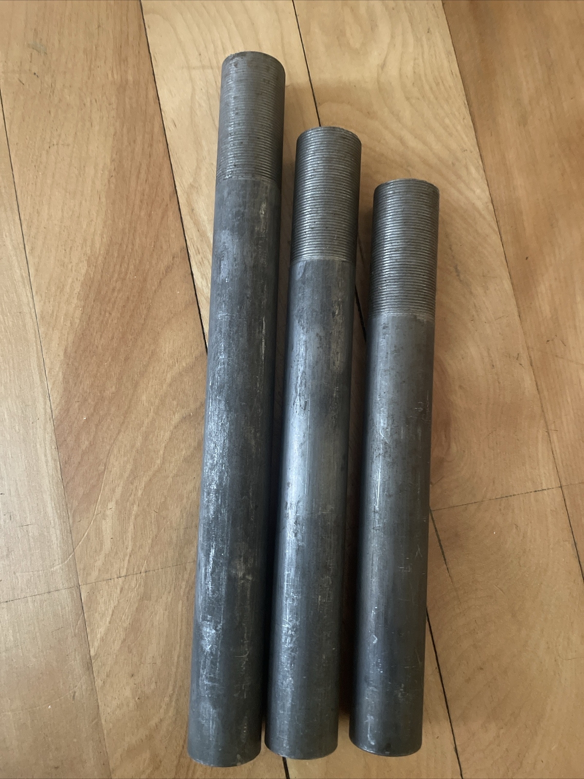 Vintage Unused 1″ Threaded Track Fork Steering Tubes • 20, 22, or 25cm. (NJ)