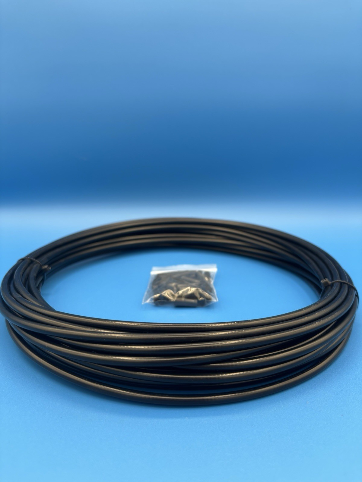 5 Count, YaeMarine 5mm X 50ft Bicycle/Bike Lined Brake Cable, Black Teflon