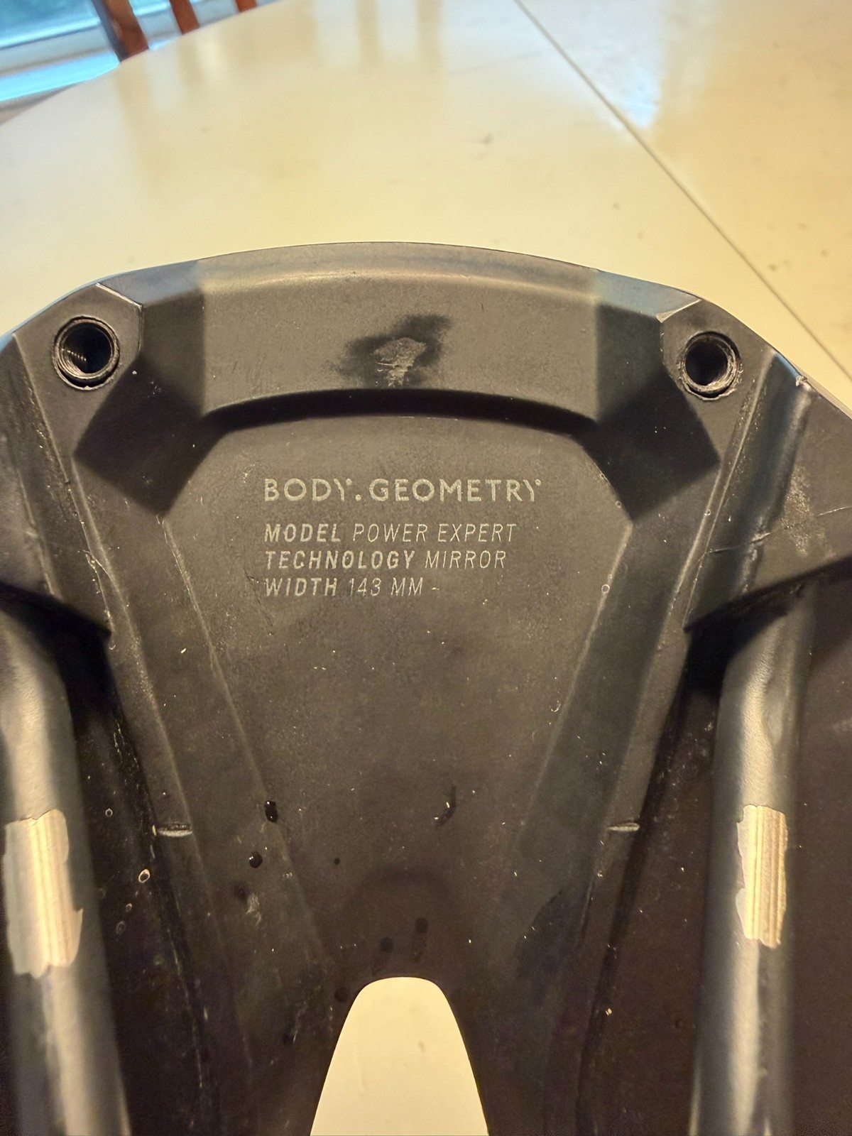 Specialized Power Expert With Mirror 143mm Saddle Black Hollow Ti Rails