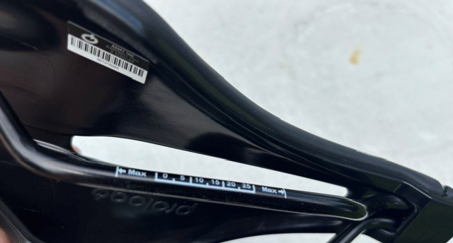 Prologo Dimension NDR black saddle/seat.