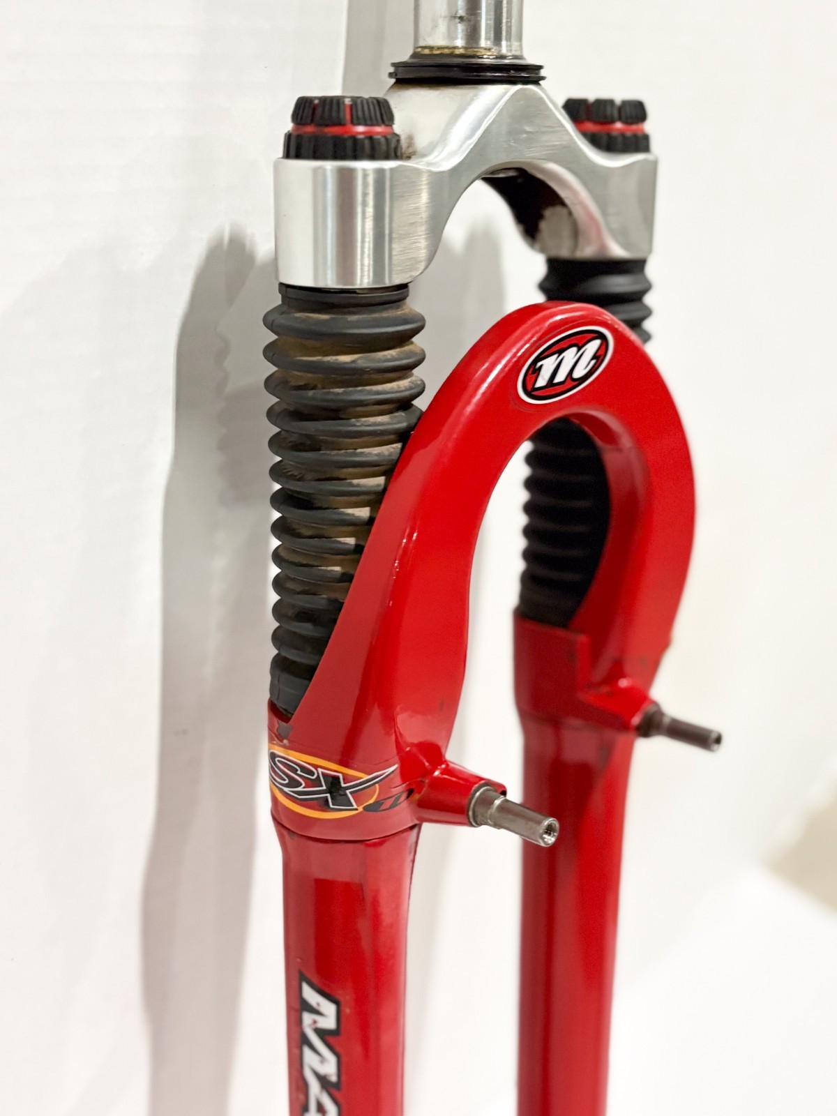 Vintage 1997 Answer Manitou SX TI Titanium Spring 1-1/8″ Suspension Fork 90s MTB