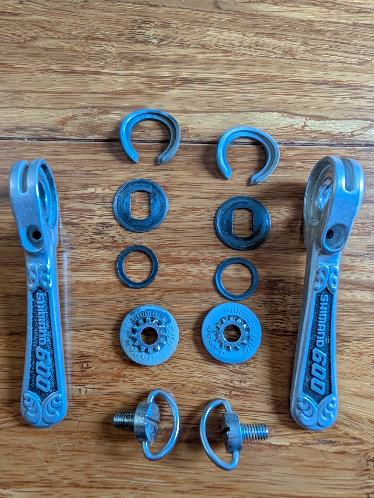 Shimano 600 Arabesque Downtube Braze On Friction Shifters