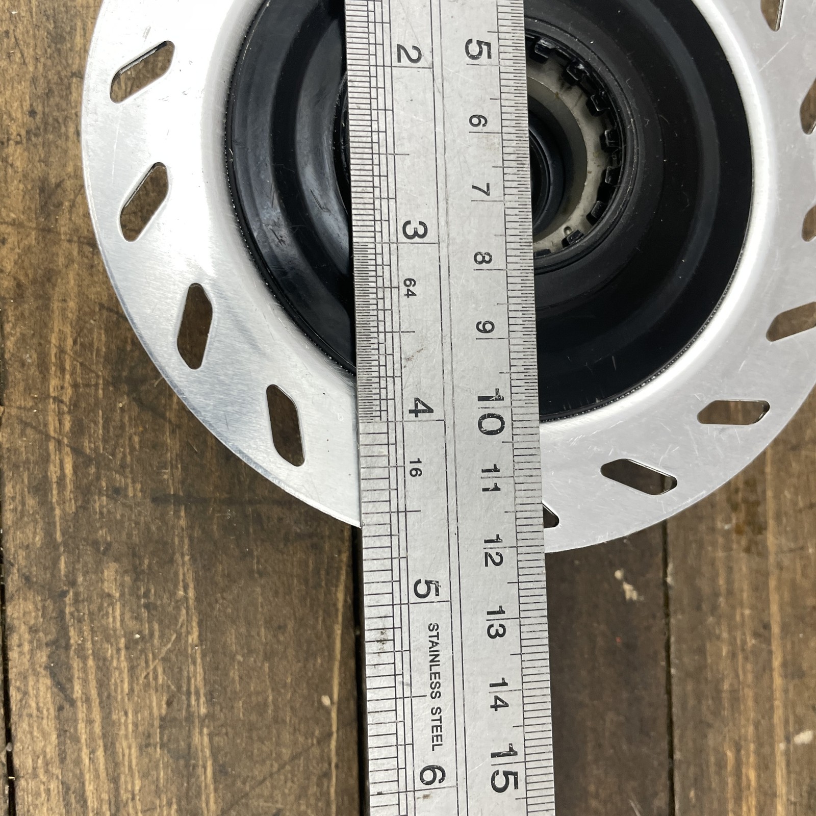 Shimano Nexus Inter-M BR-C3000 Brake Bike Hub Front Silver 120mm 645g