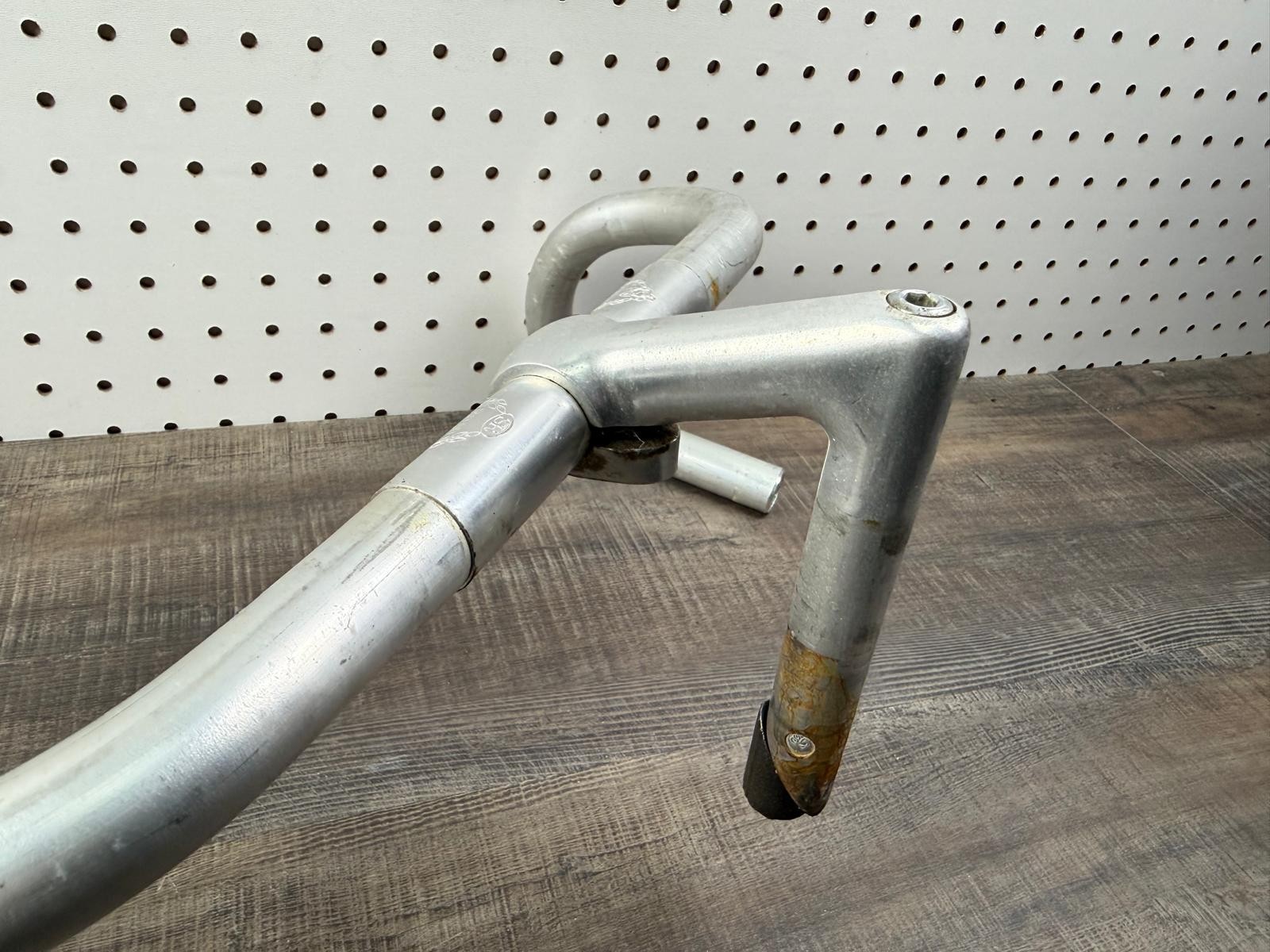 Vintage Sakae Custom Handlebar Drop Bar 390mm Road Champion with Quill Stem 90mm