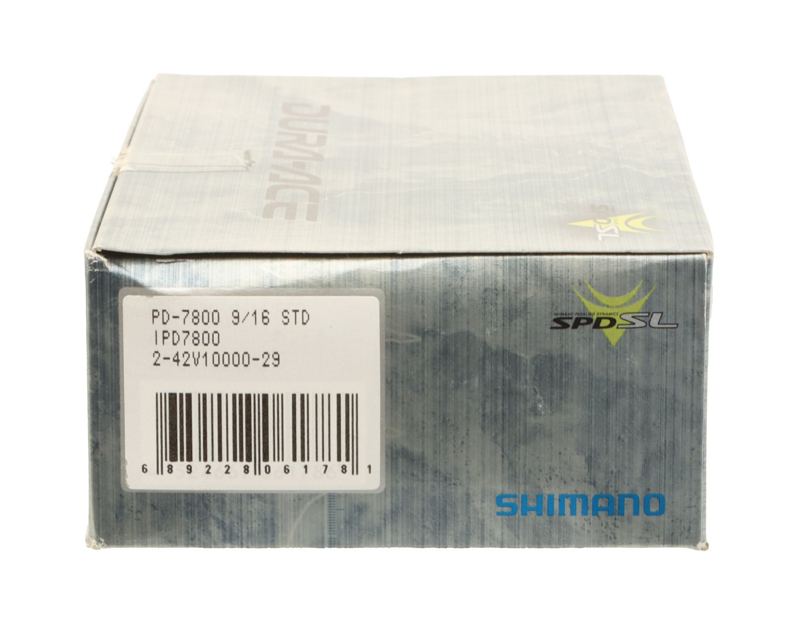 Shimano Dura-Ace PD-7800 SPD-SL Clipless Road Bike Pedals Silver NEW NOS NIB