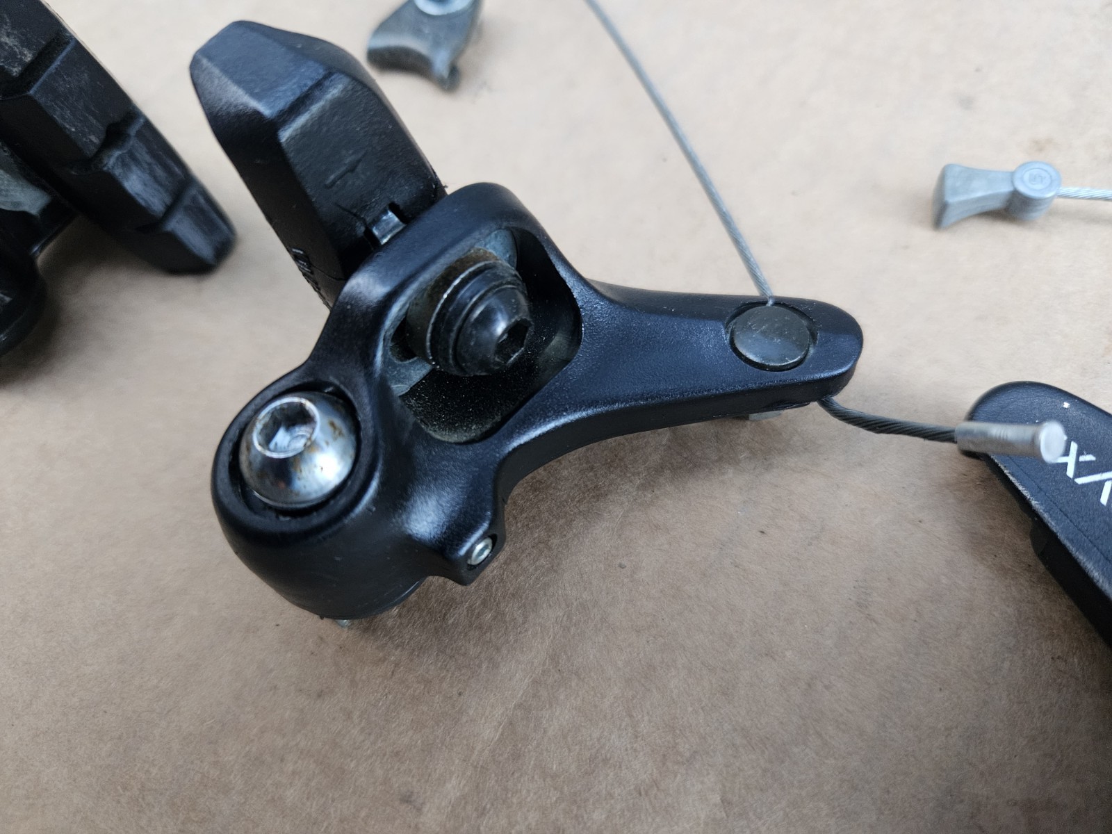 Shimano Exage Cantilever Brakes Front + Rear Set BR-M351 Black Japan low miles