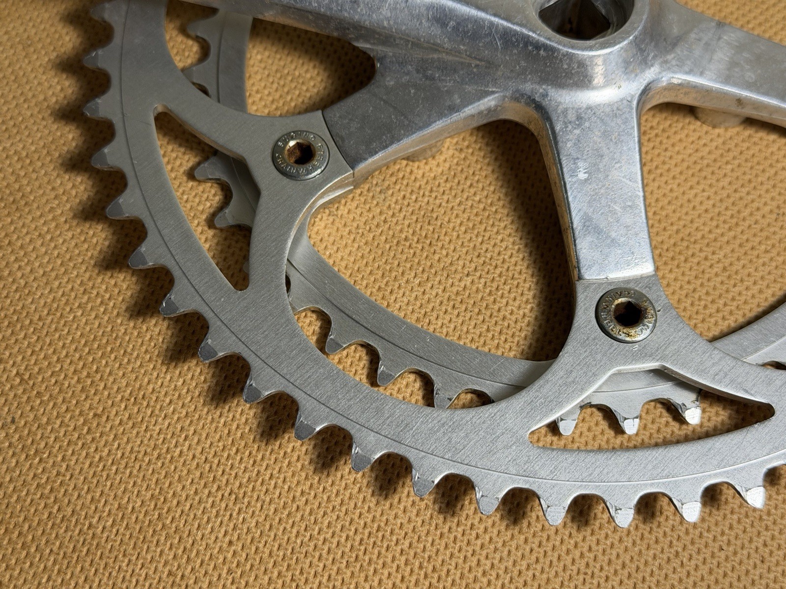 Vintage Sugino VP 130 Double Crankset – 52/42T – 170mm