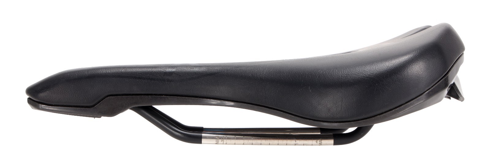 PRO MSU E-MTB Mountain Bike Saddle 142mm 7 x 7mm INOX Rail BLACK E-Bike Trail