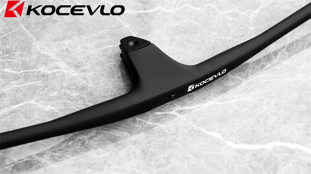 17° 50-90MM MTB Carbon Handlebar Efficient Integrated For MTB XC 740MM Riser Bar