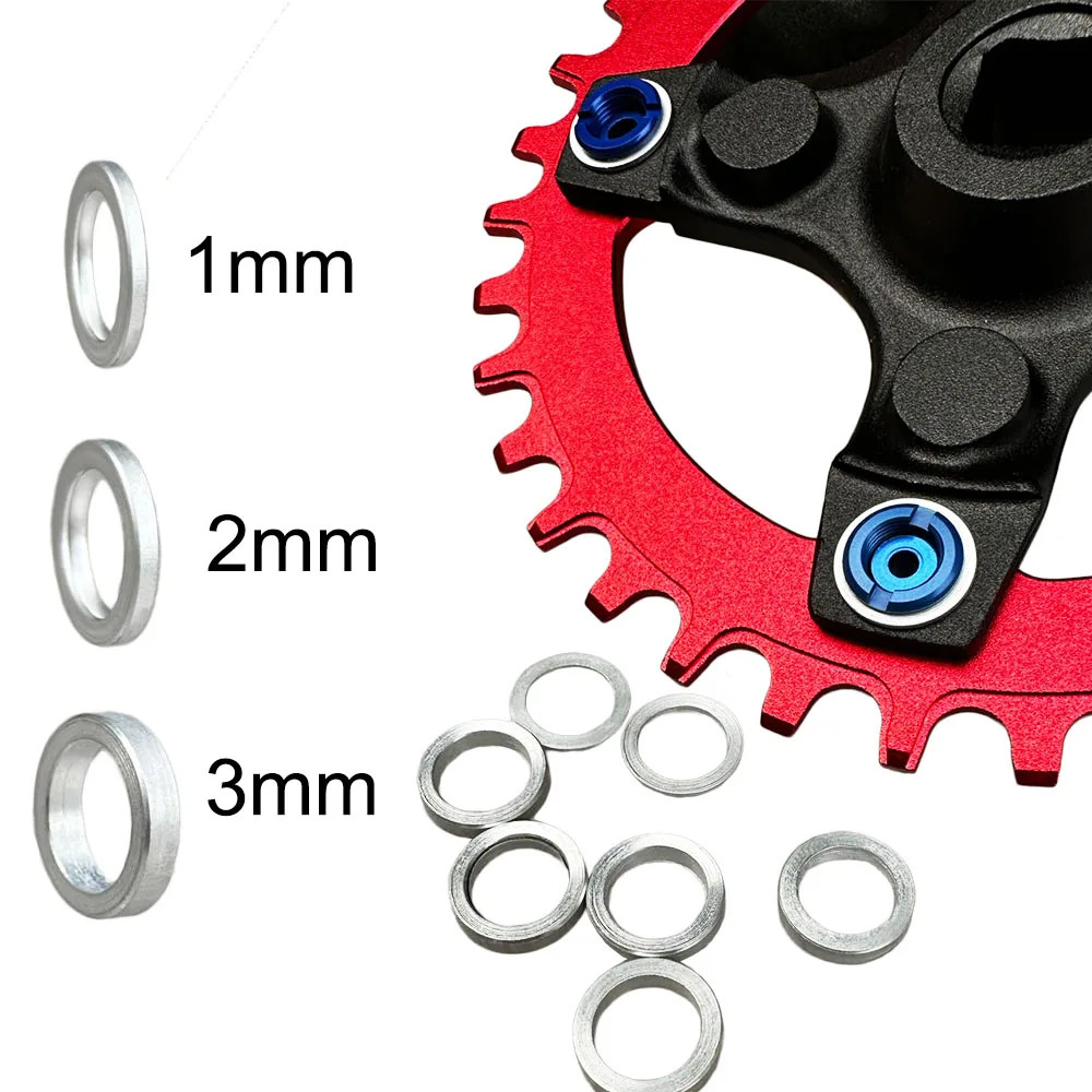1Mm 2Mm 3Mm MTB Bicycle Crankset Bolt Spacer Chainring Screw Chainwheel Mountain