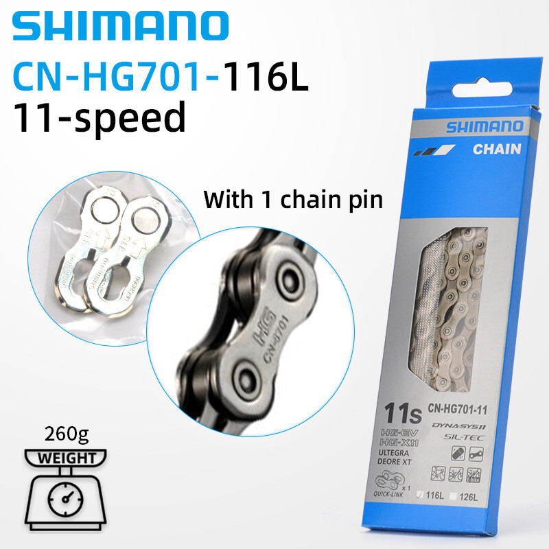 Shimano Magic Buckle Bike Chain HG701 HG901 HG40 HG95 M8100 11 Speed 116L Chain