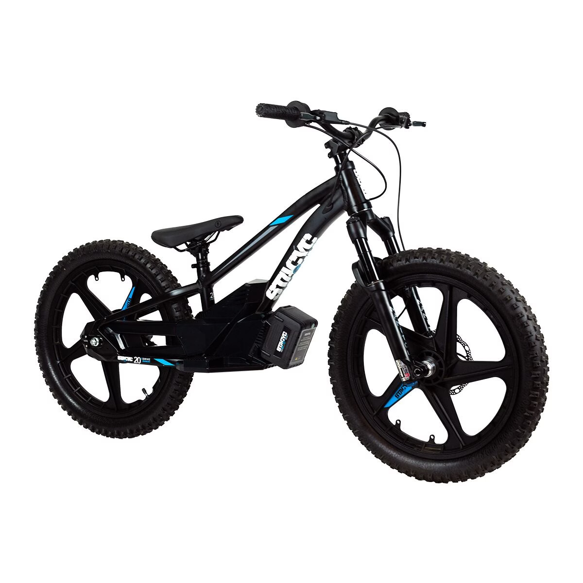 STACYC 20eDrive Stability Cycle With Manitou Fork Black, 20in