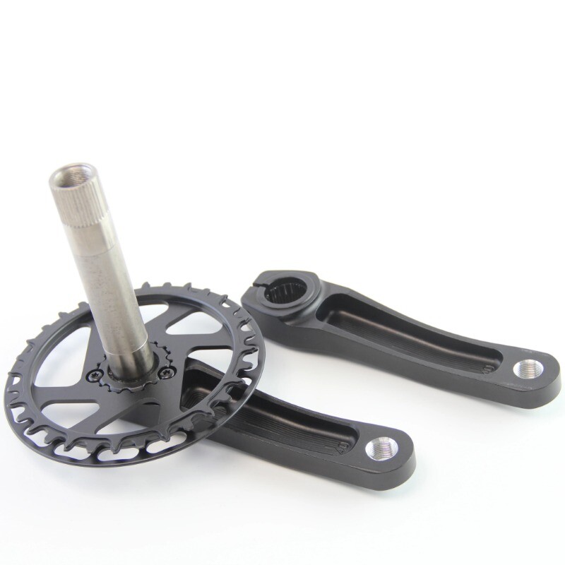 89/98/110/127/140/150mm Mountain Kids Bike Crankset 25/28/30/32/34/36/38/40T BB