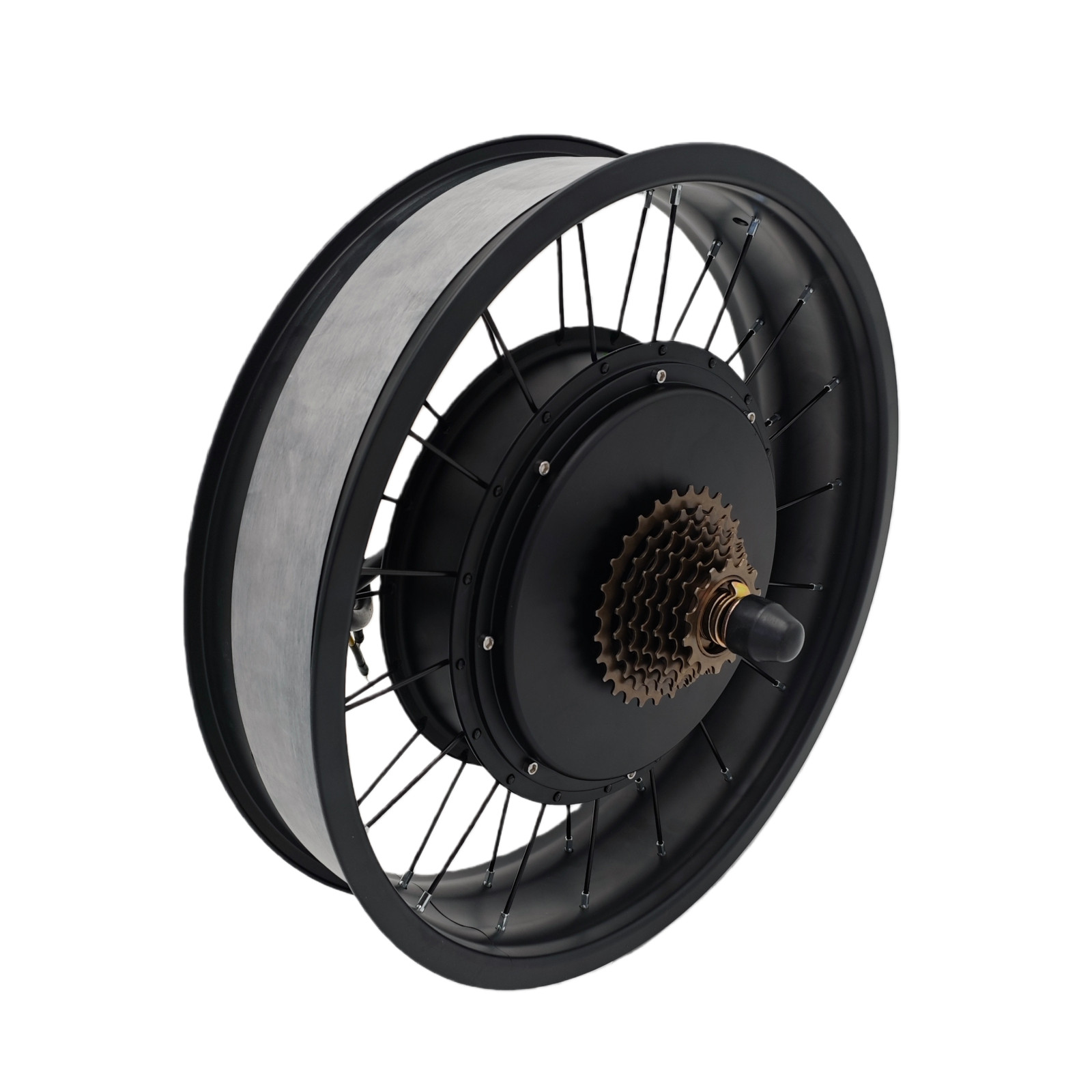 48V-72V 5000W 20» 24» 26»x4.0 eBike Rear Motor Fat Wheel dropout 175mm/190mm