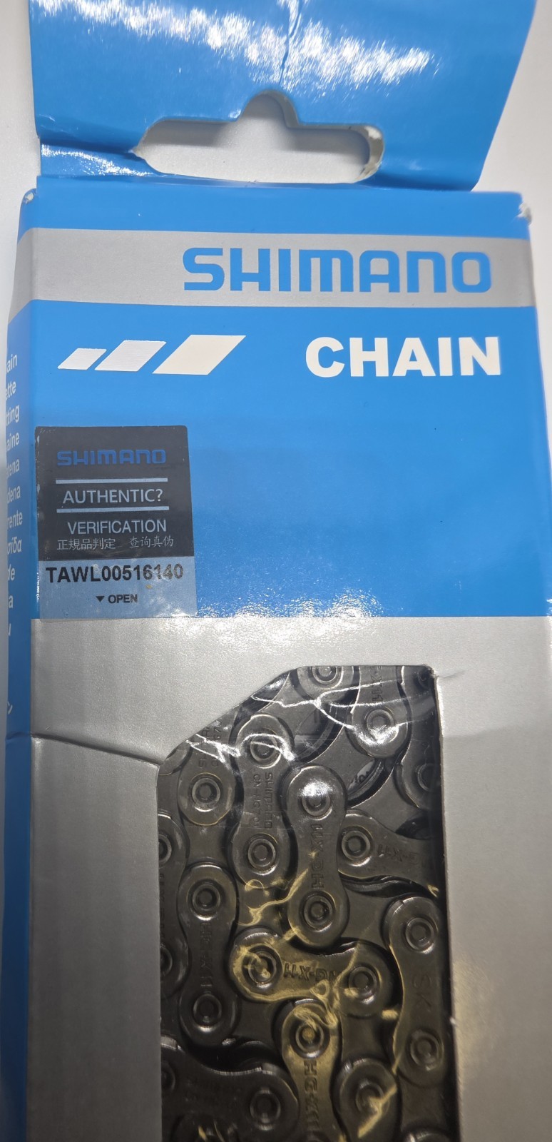 Shimano Ultegra Deore XT Sil-Tec 11 Speed Chain. E-bike Rated (CN-HG701-11)
