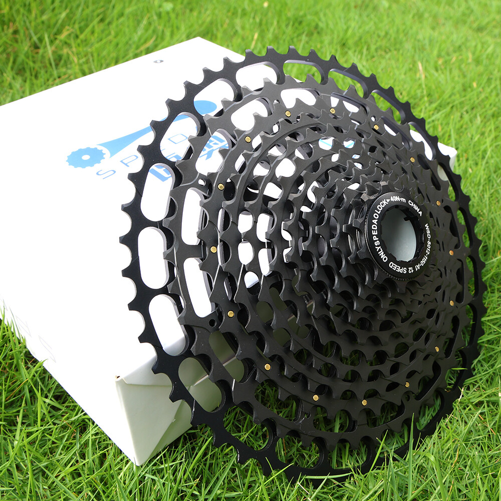 12S MTB Cassette 12s 11-50 Tooth, CNC Machined Steel Freewheel for Shimano HG