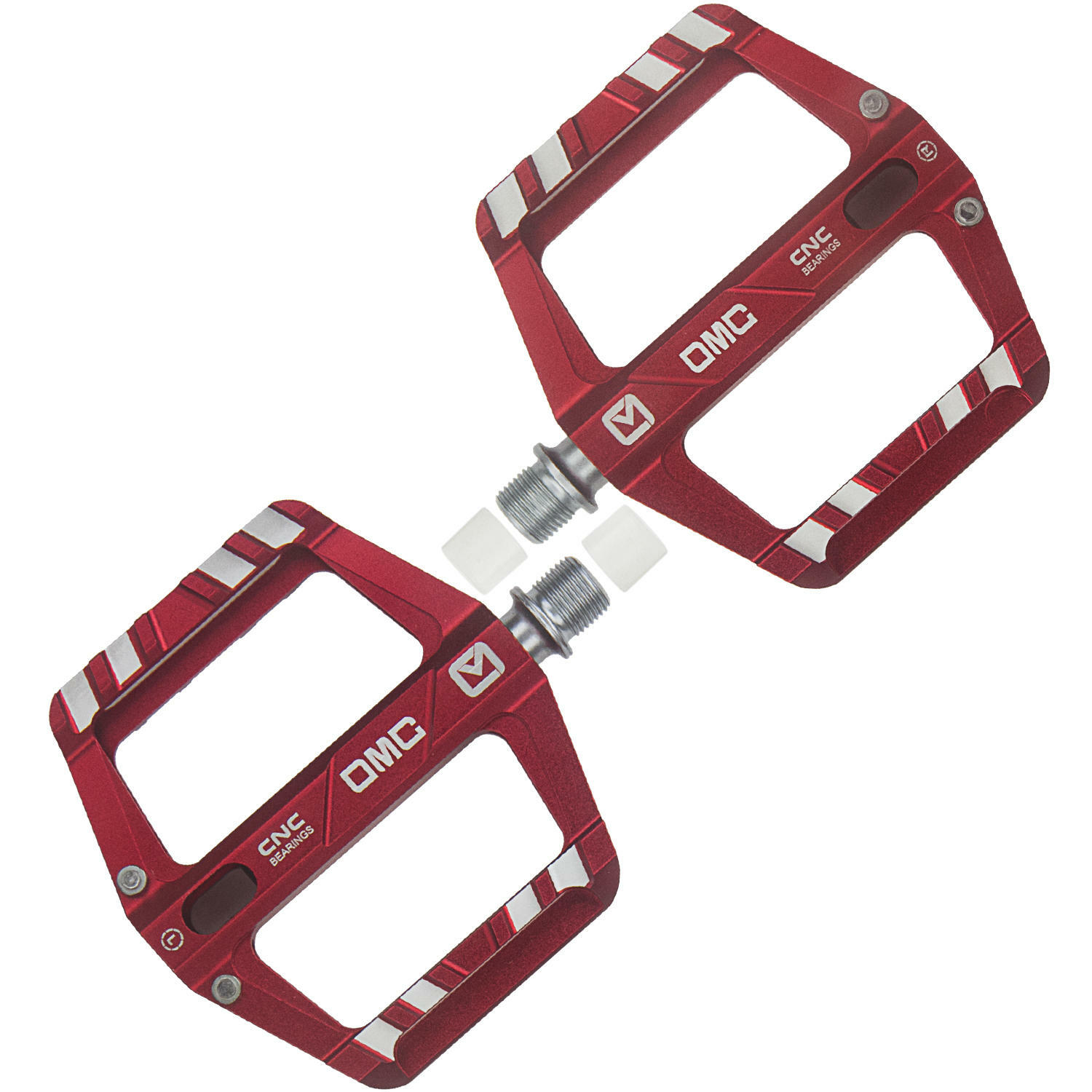 OMC-V15RE 9/16″ Aluminum Platform Mountain Bike Pedals 3 Sealed Bearing MTB BMX