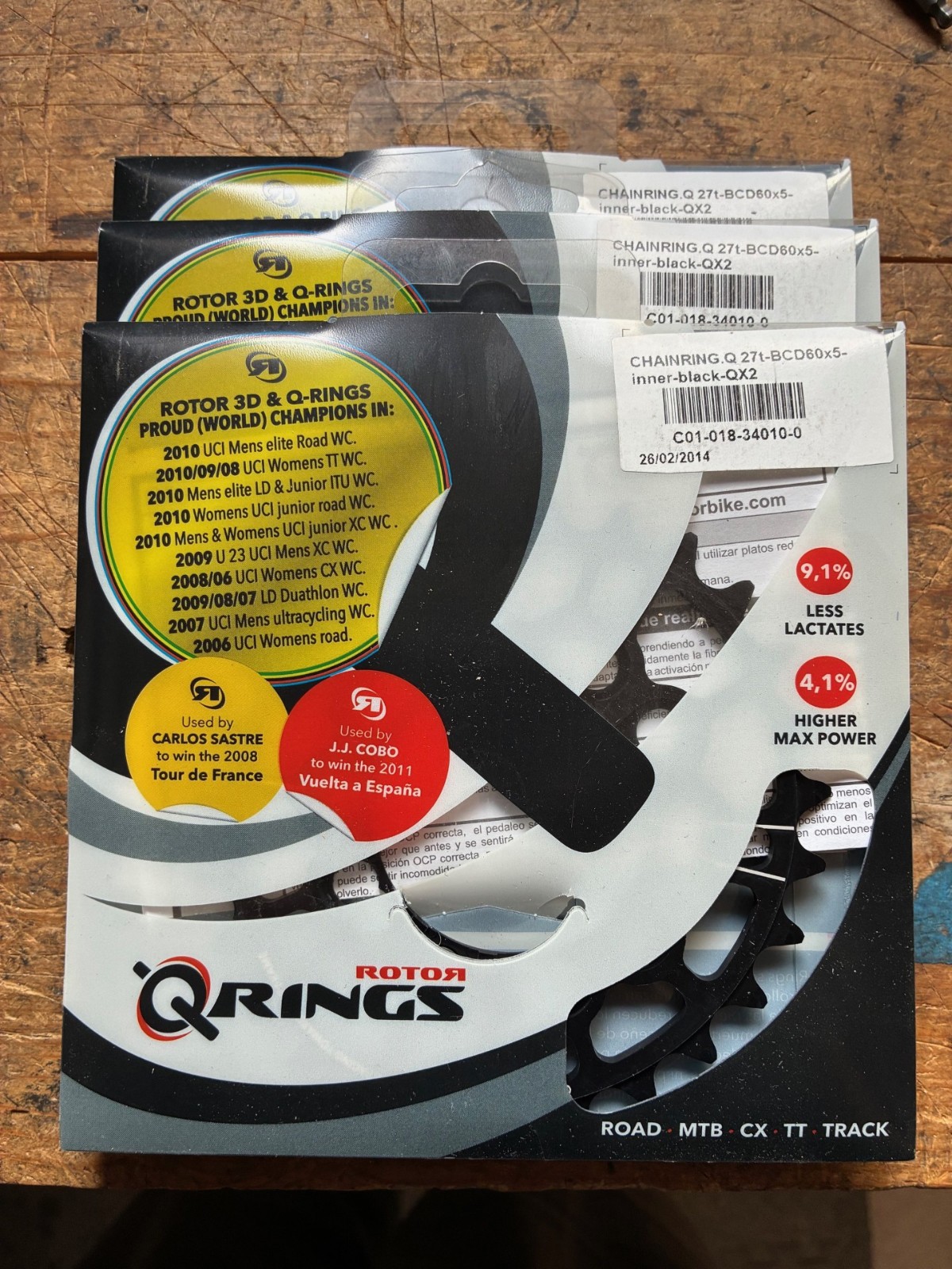 Rotor QX2 Q-Rings 27T 60BCD