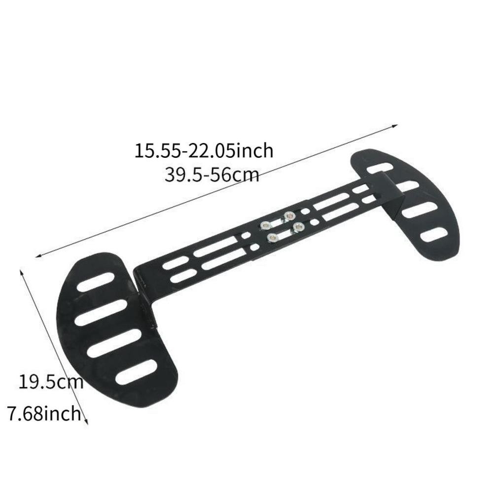 Electric Bike Foot Rest Scooter Front Foot Pedals Set Adjustable Met [