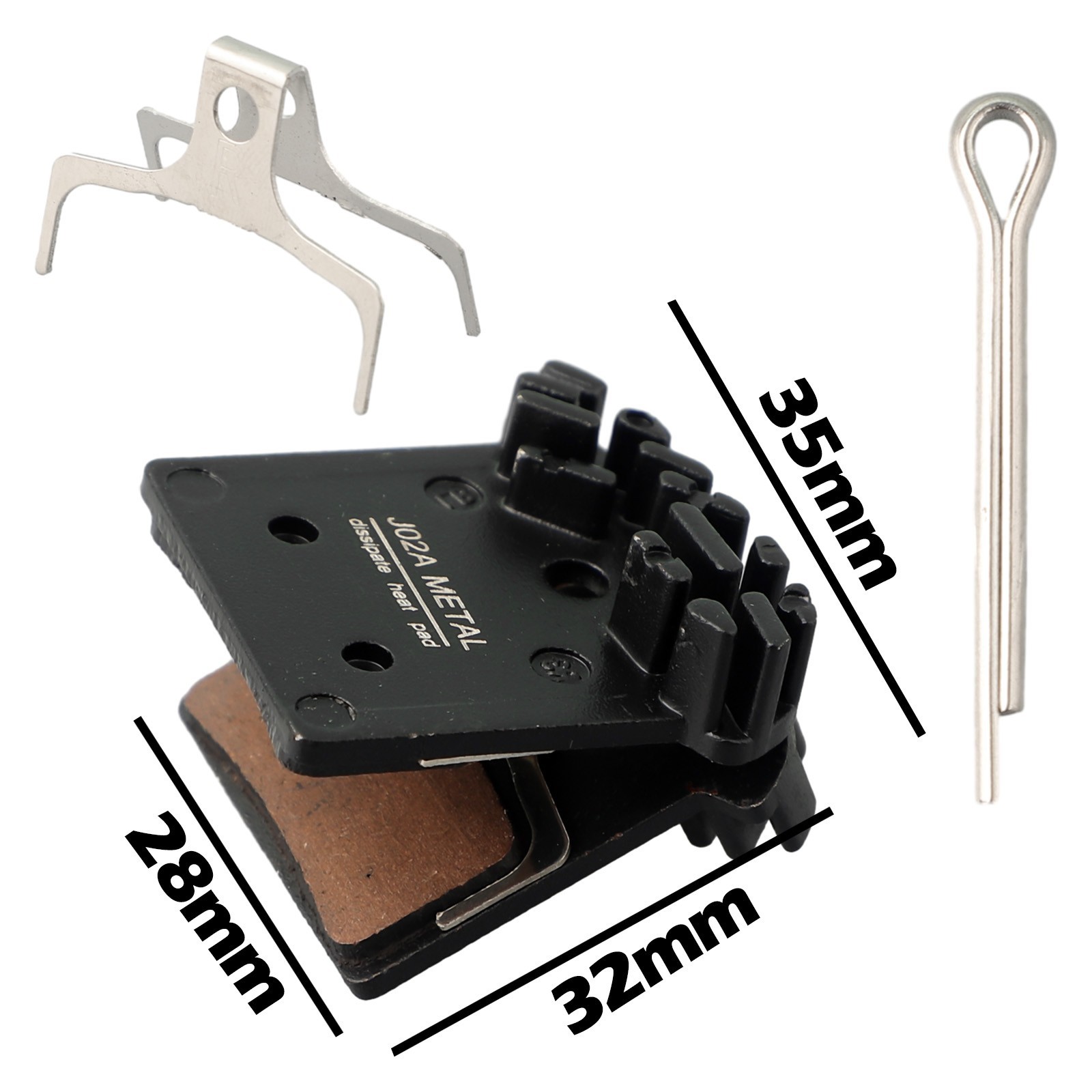 Bicycle Brake Pads Garden Indoor Parts Black About 40g High Proportion