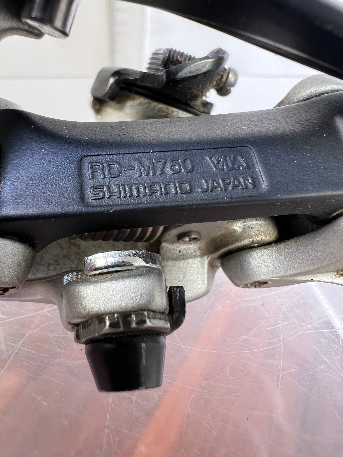 Shimano Deore XT RD-M750 Long Cage Rear MTB Derailleur 3x9sp Triple