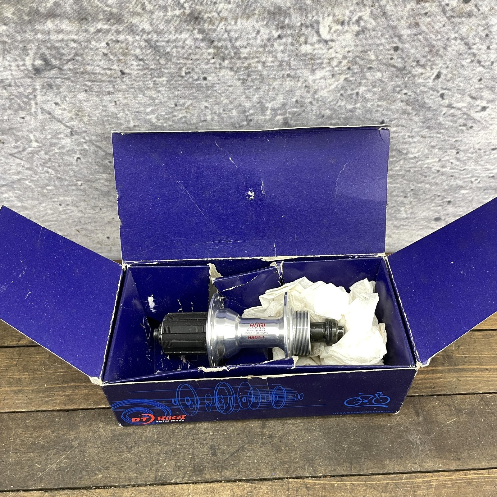 DT Hügi Compact Tandem Rear Hub NOS New Shimano 40h 140mm Arai Drum Brake