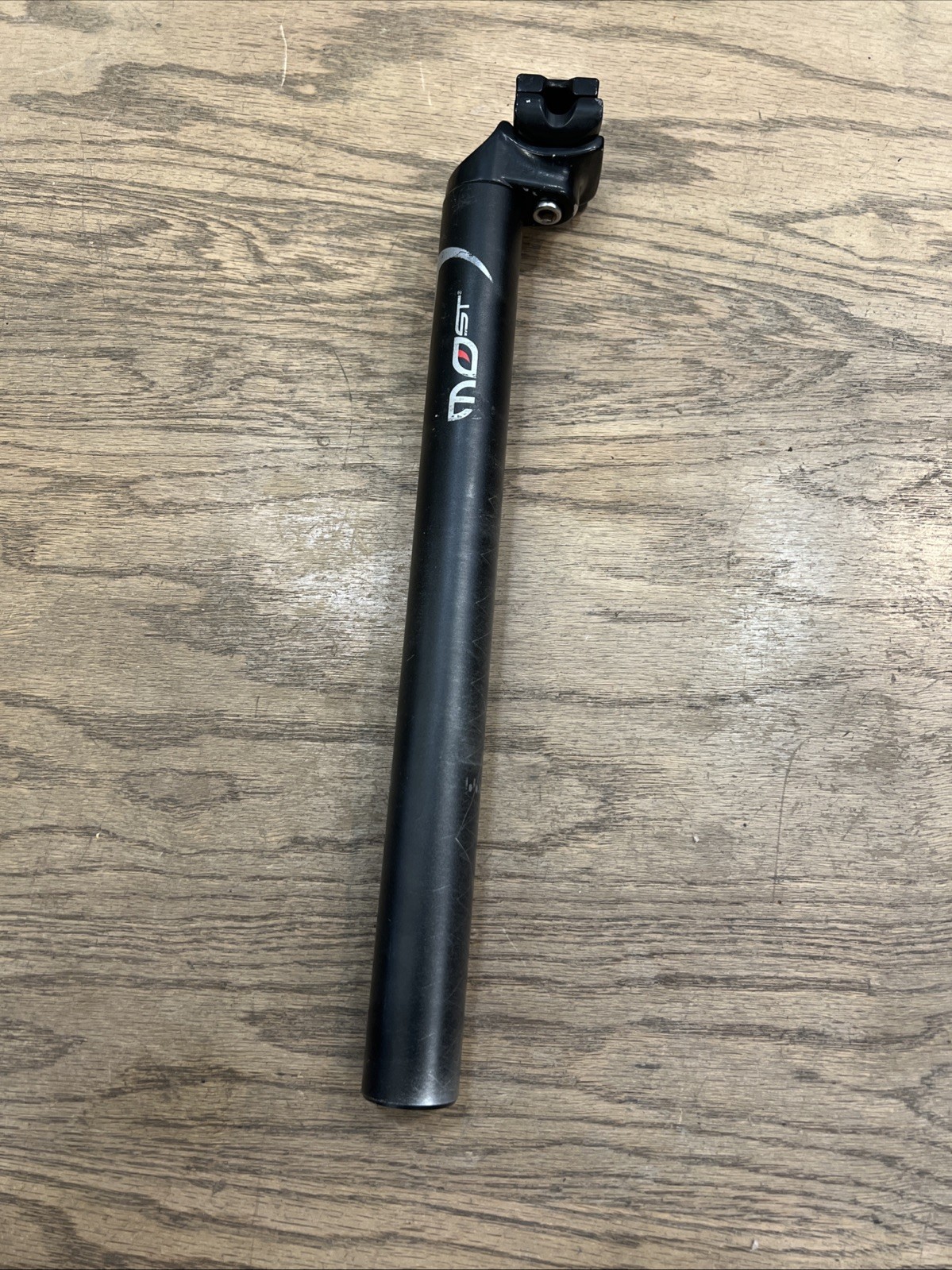 Pinarello Most 31.6mm x 350mm Bike Seat Post 25mm Setback Black