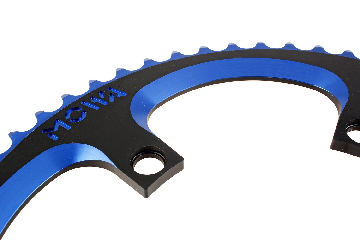 Mowa Road eBike Single Biking Chainring 56T For Shimano SRAM Campy Use Blue