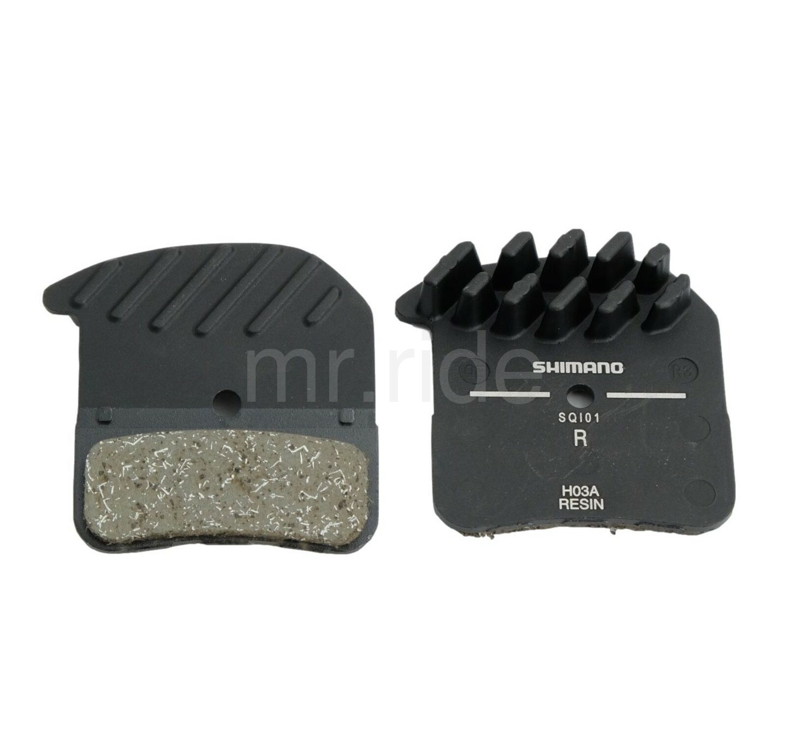 Shimano H03A Resin Disc Brake Pad +Ice-Tech Fin for XT BR-M8020/Saint M820,Zee