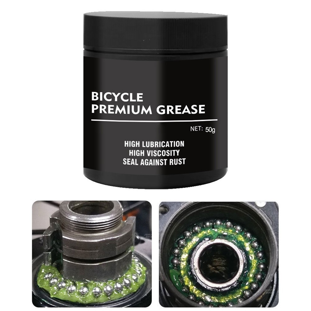 Bike Hub Bearing Grease Lubricant Green Oil Waterproof Rust Resistant 50g