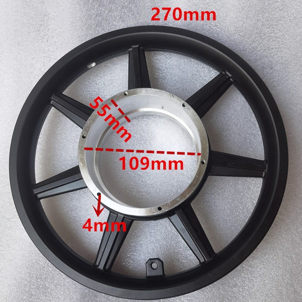 14 inch aluminum alloy alloy folding scooter electric bike rear wheel part