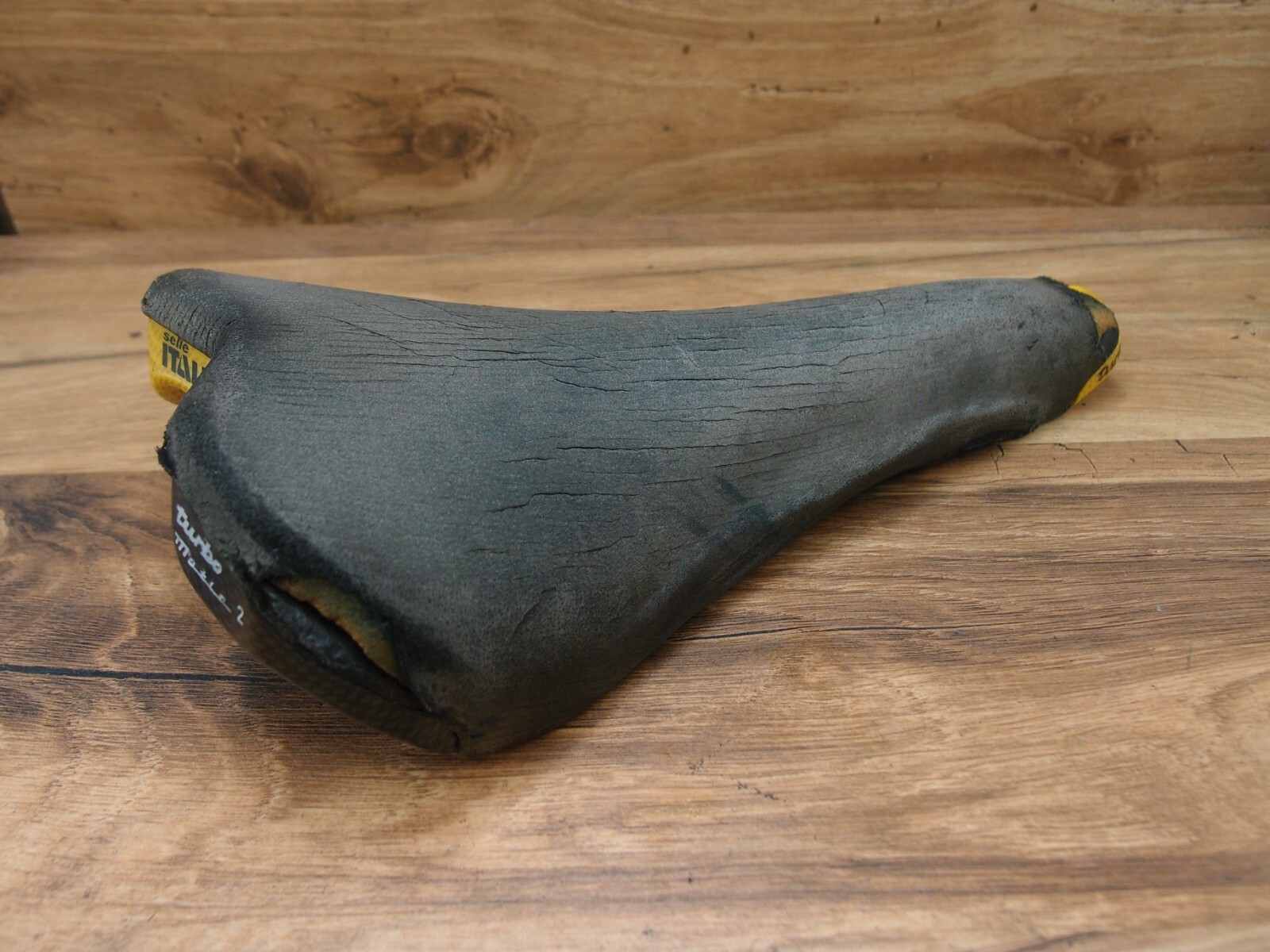 1995 MTB seat Selle Italia Turbo Matic 2 vintage saddle made in Italy