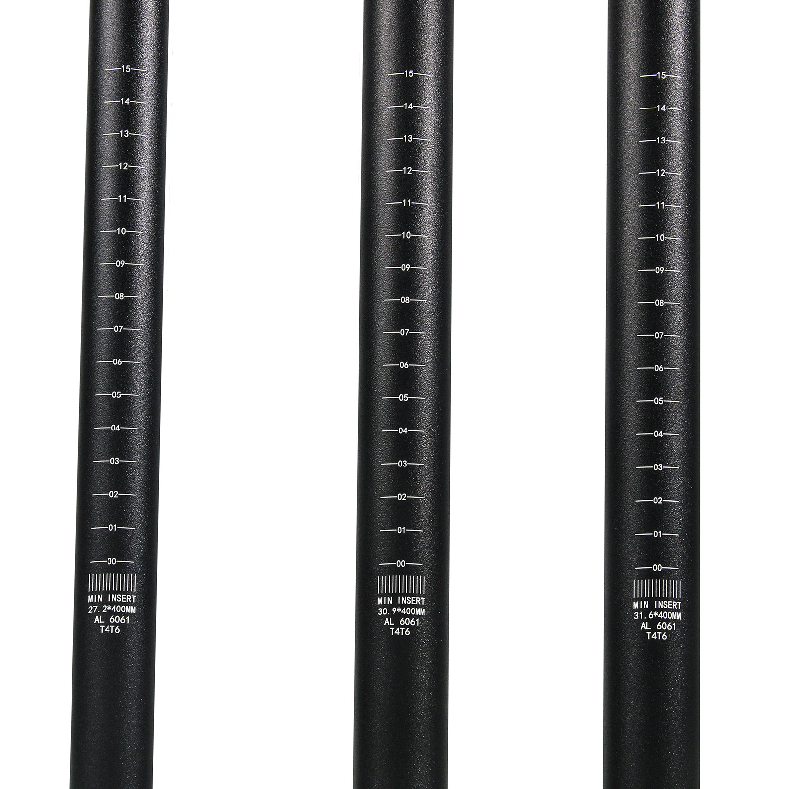 MTB Road Cycling 27.2/30.9/31.6*400MM Seatpost Bicycle Seat Post Tube Aluminum