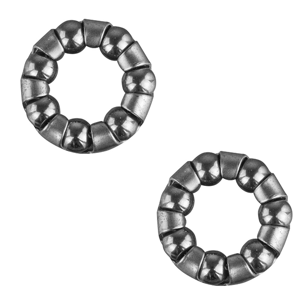 2 – PRO+ BICYCLE HUB FRONT OR REAR BALL BEARING RETAINER 1/4″ 7 BALLS 3/8″ AXLE