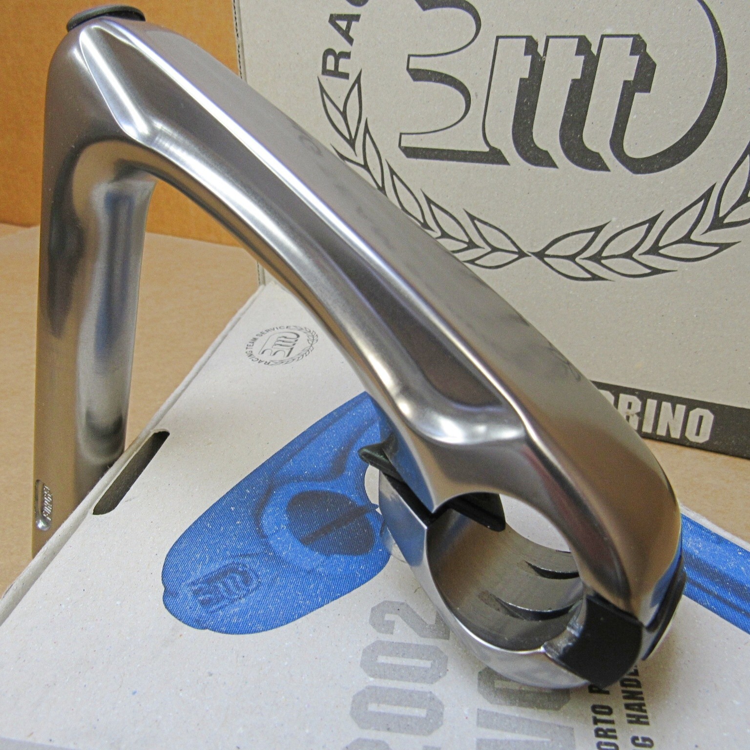 New-Old-Stock 3T 2002 Evol Quill Stem w/Gray Finish (25.8/26.0 mm clamp x 125mm)